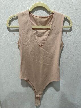 A New Day Tan Bodysuit